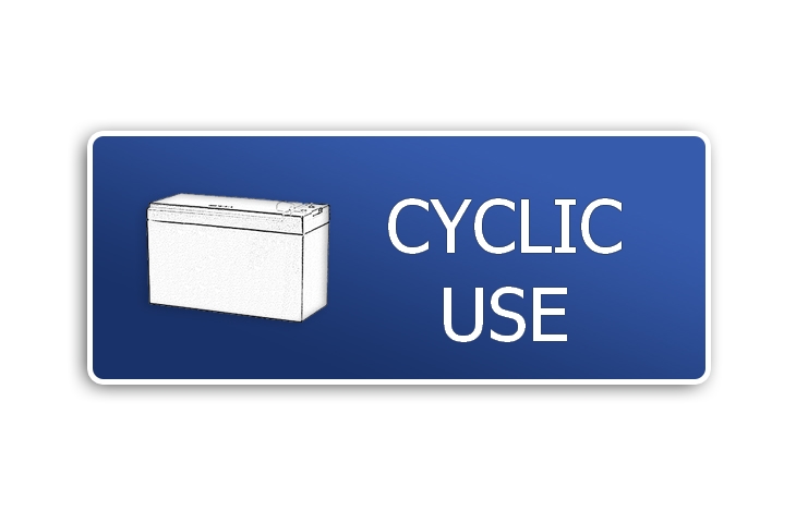 BATTERIJEN CYCLISCH GEBRUIK